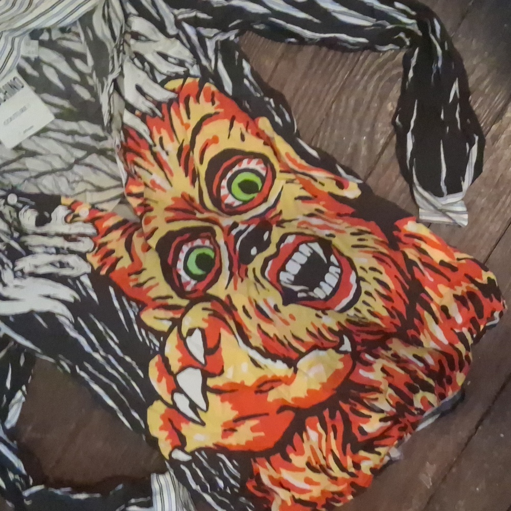 Moschino Wolfman Vibrant Monster Graphic Top - Picture 2 of 4